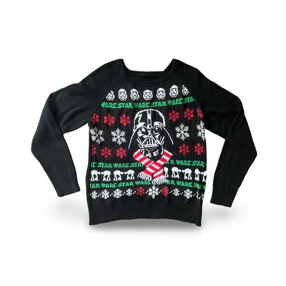 Star Wars Darth Vader Ugly Christmas Party Sweater Mens /  Womens Size Medium - Picture 1 of 4
